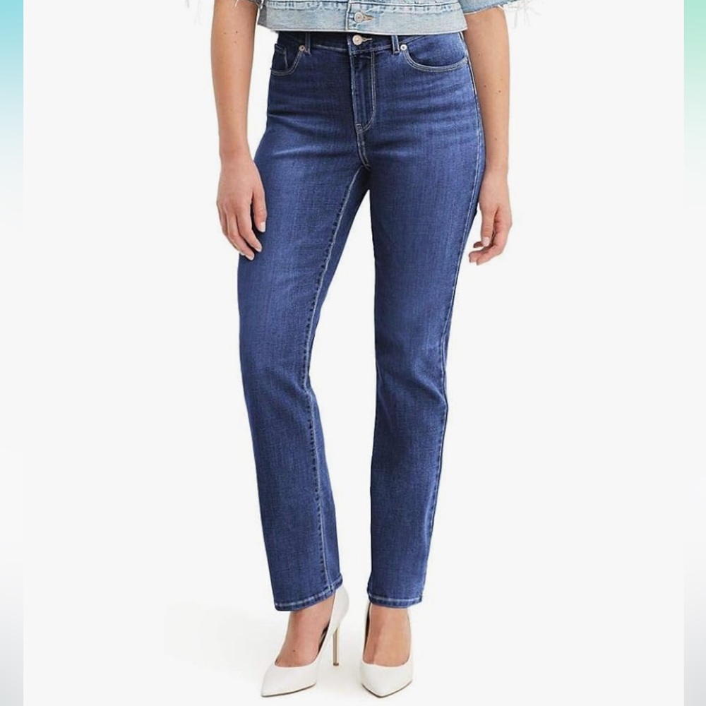 Levi Classic Straight Women's Blue Jeans Size 27